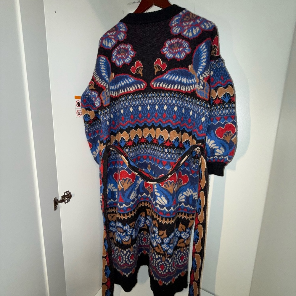 Farm Rio Multicolor Patterned Cardigan - Picture 6 of 14